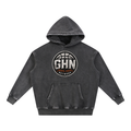 NOT ASHAMED GHN Fleece Acid Wash Oversize Hoodie