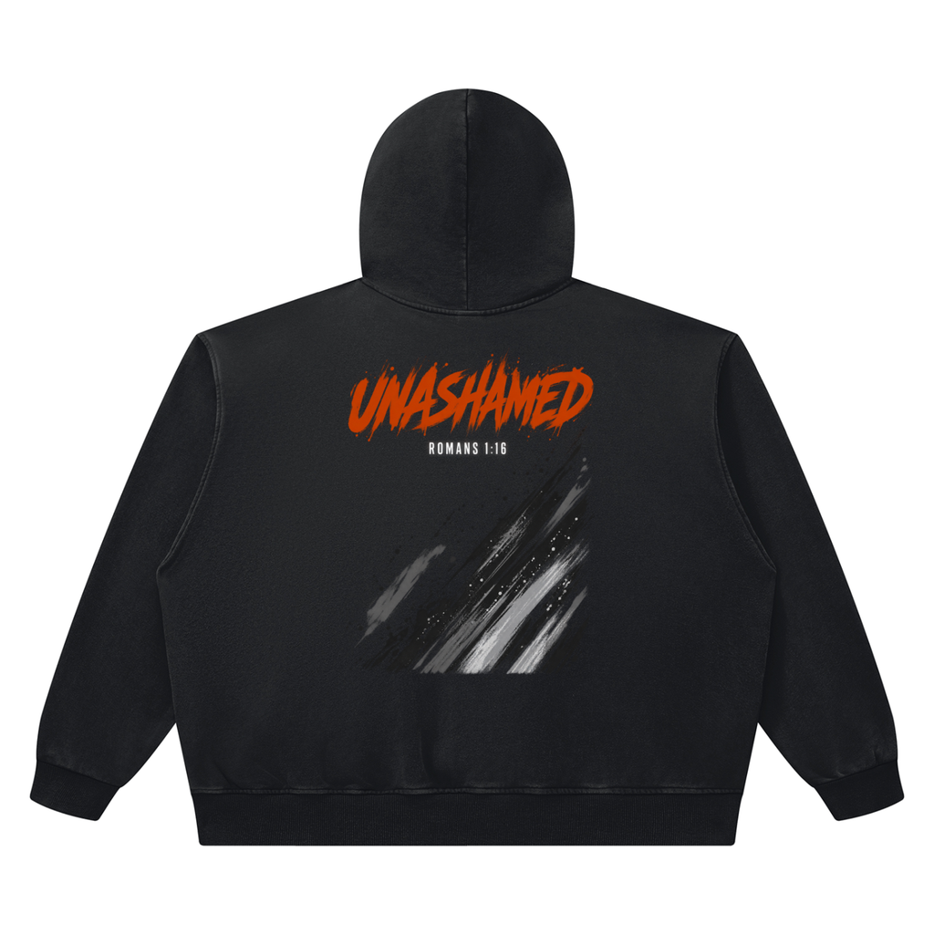 UNASHAMED Vintage Wash Boxy Hoodie